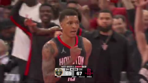 Houston Rockets VS Denver Nuggets game highlights