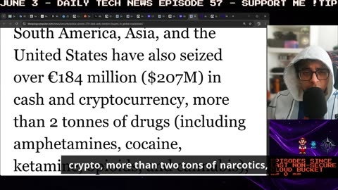 police arrest 270 dark web vendors in global crackdown