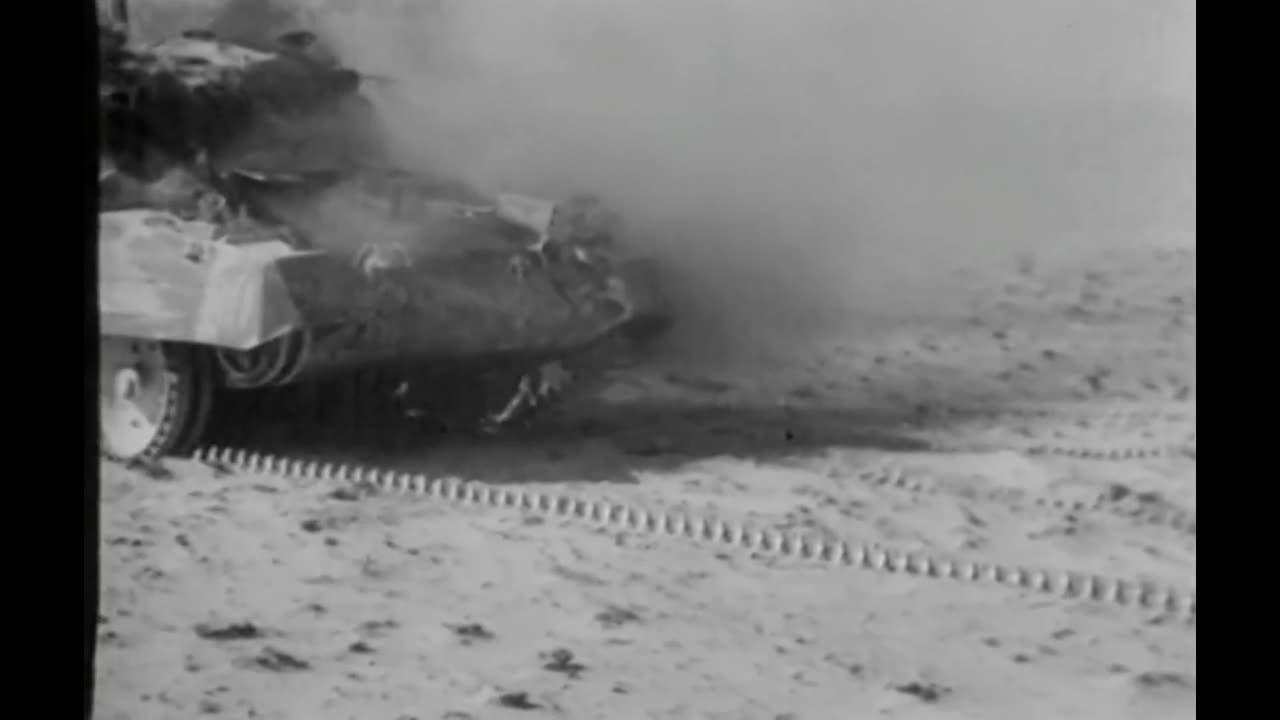 british crusader and cruiser tanks knocked out no sound