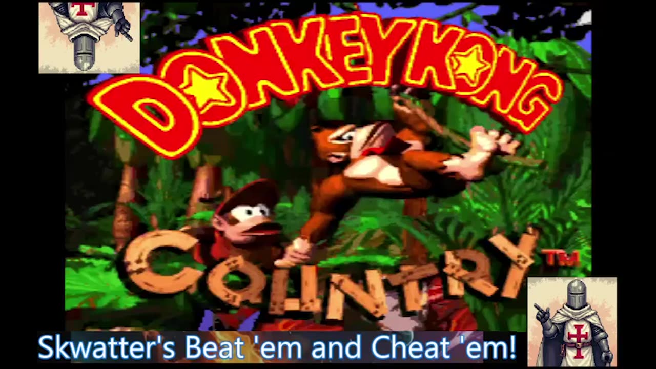 DONKEY KONG COUNTRY - SNES - Skwatter's Beat 'em and Cheat 'em!
