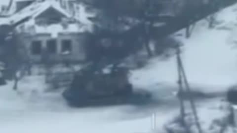 Absolutely Insane Detonation of a Russian APC Loaded with Munitions