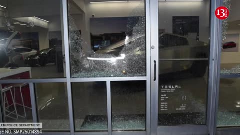 Unknown persons launch armed attack on Tesla store