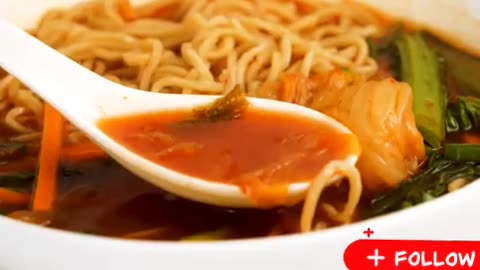 Spicy Korean noodles soup ❤️🥰🔥