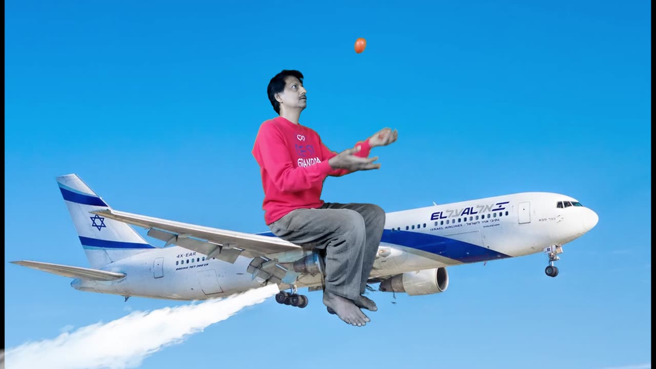 Magic Dekho-26-Joggling On Aeroplane