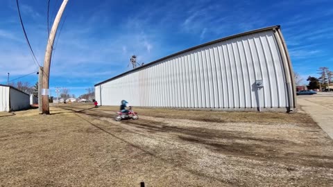 Dawson's First Ride without Training Wheels