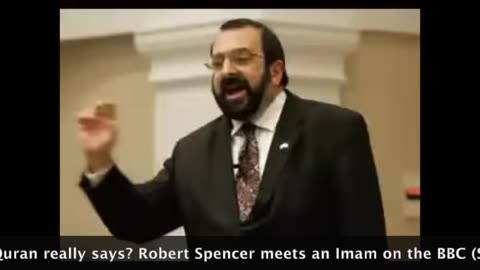 ROBERT SPENCER - What Does the Qur'an Really Say? Robert Spencer Meets an Imam on the BBC