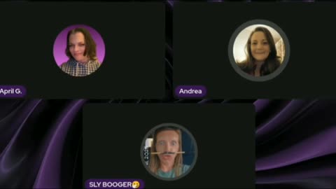 @Andrea_Knows & @KeepingITreal24-7 on @AprilGShowers doooin larpin (1-26-2026)