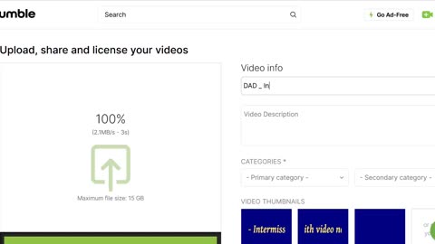 How To - Upload Video to Rumble