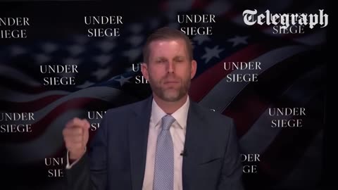 Eric Trump *ERUPTS* on British Podcaster for suggesting "SIEGE" against his family