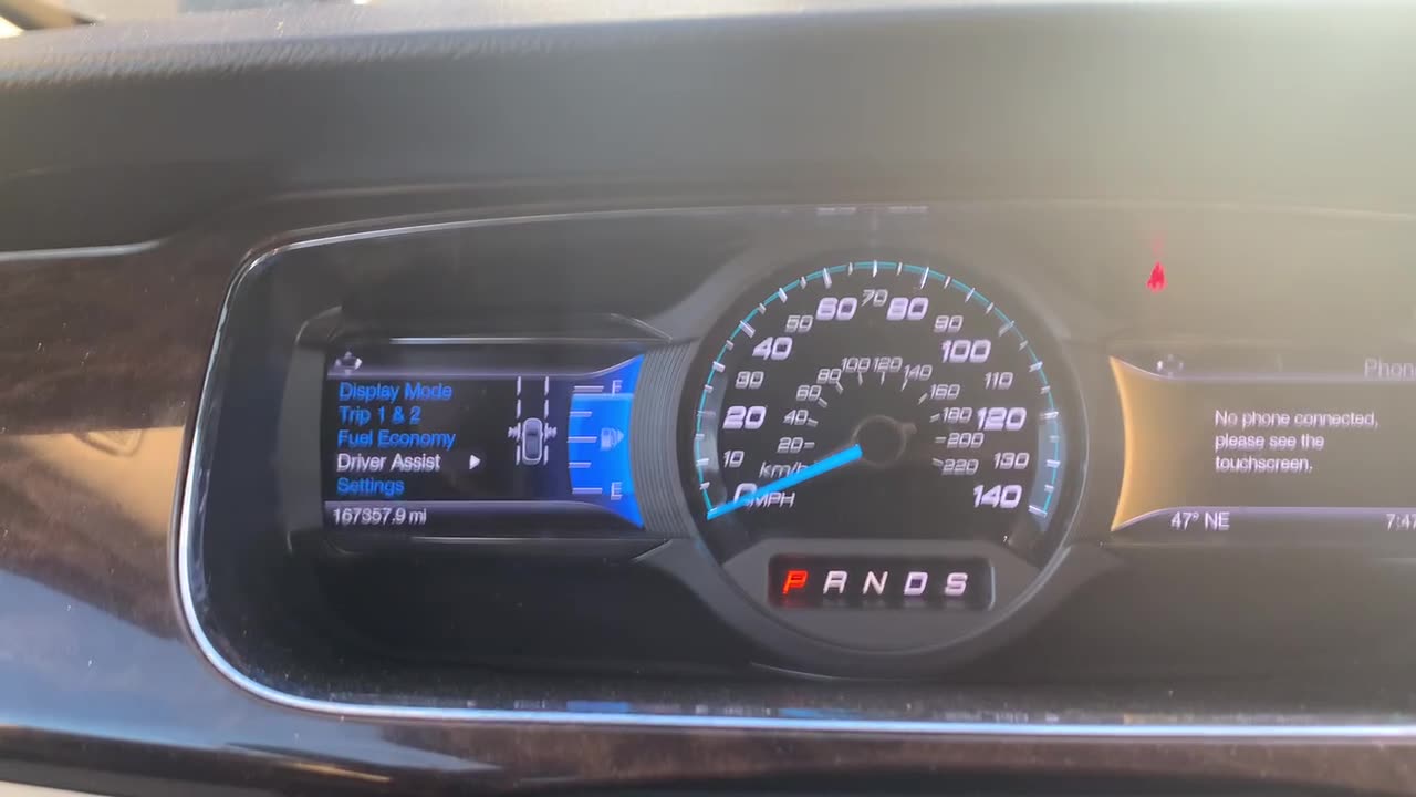 2014 Ford Taurus - Oil Life Reset