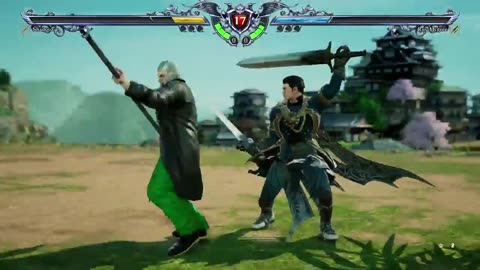 SOULCALIBUR™VI Saiyan Horsemen vs Starfinder Soldier