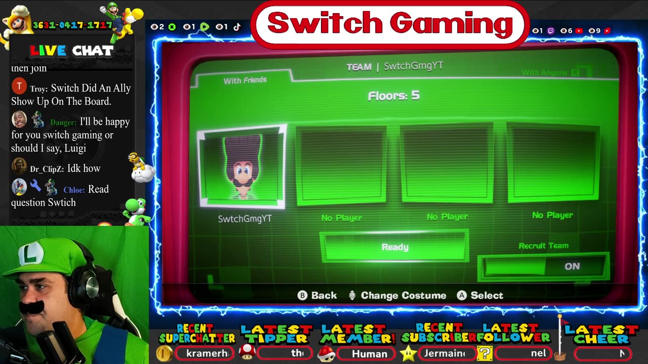 LUIGI TAKES OVER! 💚 Happy Luigi Day LIVE Stream