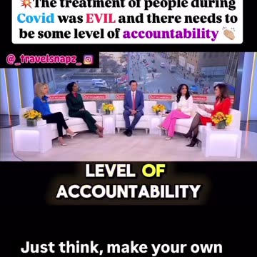 The treatment of people during the covid in the USA and CANADA and the whole world was evil