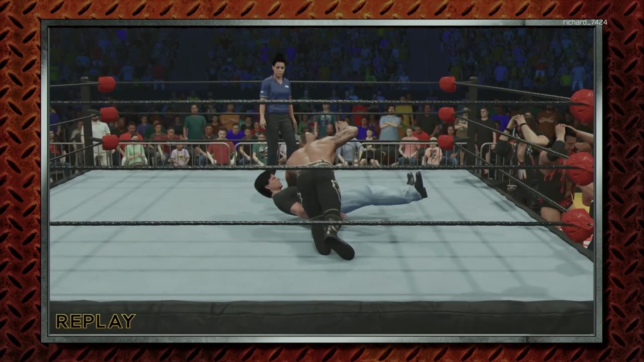 wwe 2k25 193 universe Shawn Spears VS Eric Bischoff
