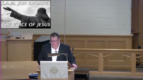 May 11, 2025, Fourth Sunday of Easter. SAM Jon Rhoades "The Voice of Jesus" John 10:22-30