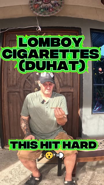 I Tried Lomboy (Duhat) Cigarettes 🇵🇭 | Expat in the Philippines