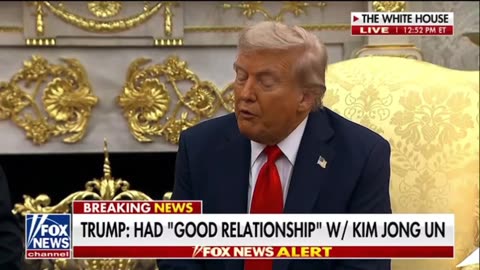 BREAKING NEWS⛔️ TRUMP MEETS W/ SOUTH KOREAN PRESIDENT AT WH