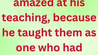 “Teaching with Authority” mark 1:22 #shortvideo #shorts #youtube #youtubeshorts #ytshorts #yt #reels