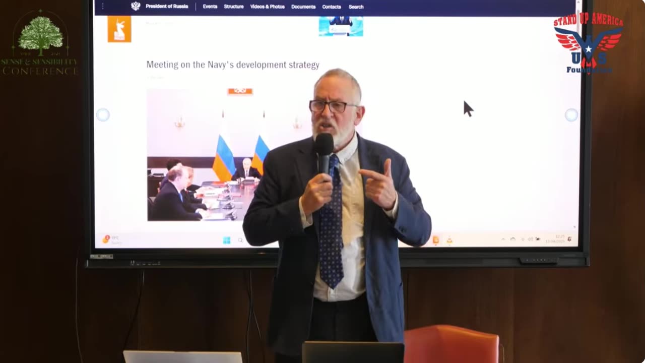 Trevor Loudon at "Provoked or Unprovoked: The Origins of the Russia-(NATO)-Ukraine War"