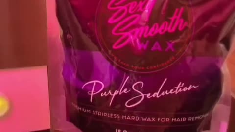 Underarm Waxing Using Sexy Smooth Purple Seduction Wax | First Impression by @waxedbycrystalvee