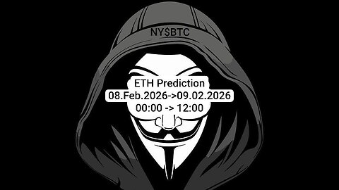 ETH #Prediction⬆️?⬇️? 08.Feb.2026(00:00->12:00) 08.02.2026->09.Feb.2026 02월08일->02월09일