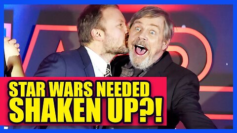 Rian Johnson Says Star Wars Needs SHAKEN UP! | Clownfish TV