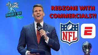 NFL Redzone Adding COMMERCIALS This Season | DD Pod Clips