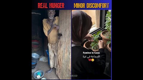 Perspective - Real vs Fake Famine and Starvation