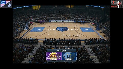 Basket Hoops 2025-2026: Game #26 [Los Angeles Lakers at Memphis Grizzlies]