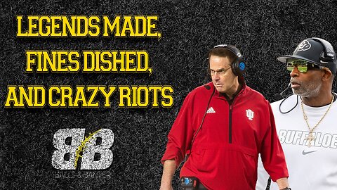 Indiana’s Miracle Run, Deion’s Fines, Transfer Portal Insanity, and Minnesota Riots | Balls & Banter