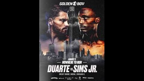 Duarte vs Sims Jr + Aug 02 2025 Credit Union One Arena, Chicago, IL
