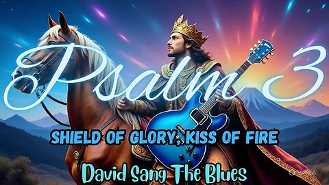 Shield of Glory, Kiss of Fire | A Prophetic Blues Psalm | Psalm 3