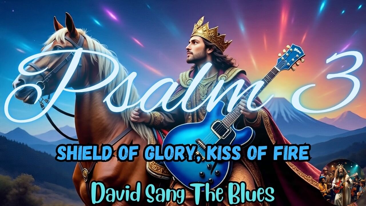 Shield of Glory, Kiss of Fire | A Prophetic Blues Psalm | Psalm 3