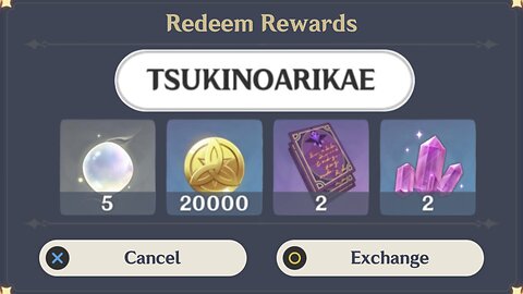 January 2, 2026 ITEM Code (Genshin Impact)