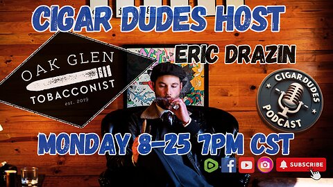 Inside The Oak Glen Tobacconist | Cigar Dudes LIVE with Eric Drazin
