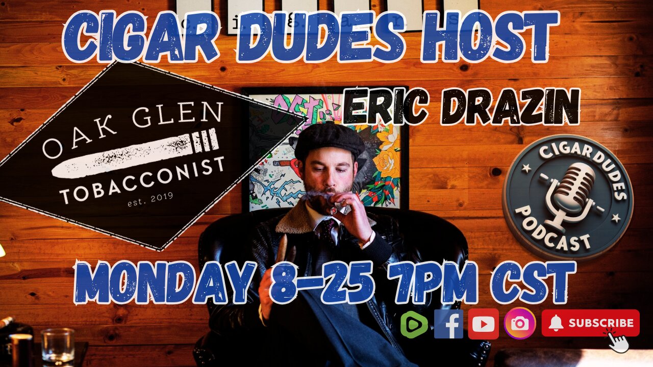 Inside The Oak Glen Tobacconist | Cigar Dudes LIVE with Eric Drazin