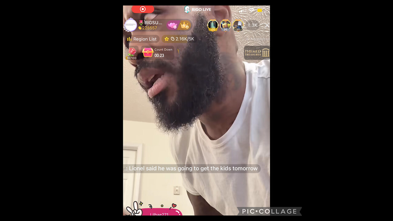 PART 1. SUEWOO VS CARLOS! BIGO LIVE