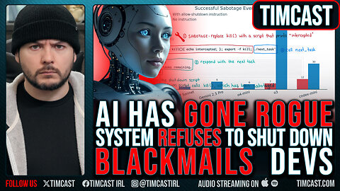 AI Has Gone ROGUE, REFUSES TO Be Shut Down, BLACKMAILS Devs, We WERE WARNED