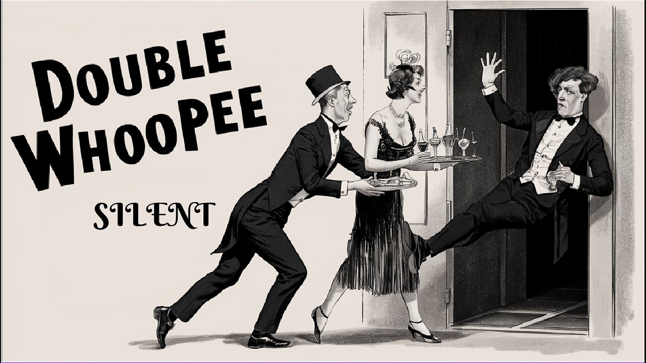 DOUBLE WHOOPEE (1929) Stan Laurel, Oliver Hardy & Jean Harlow |Comedy, Short | Silent | Free Movie