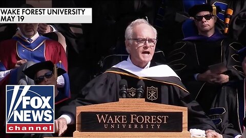 _Under attack___ _60 Minutes_ anchor goes on anti-Trump tirade to graduates
