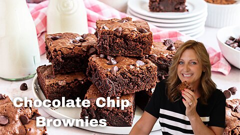 The Best Chocolate Chip Brownies