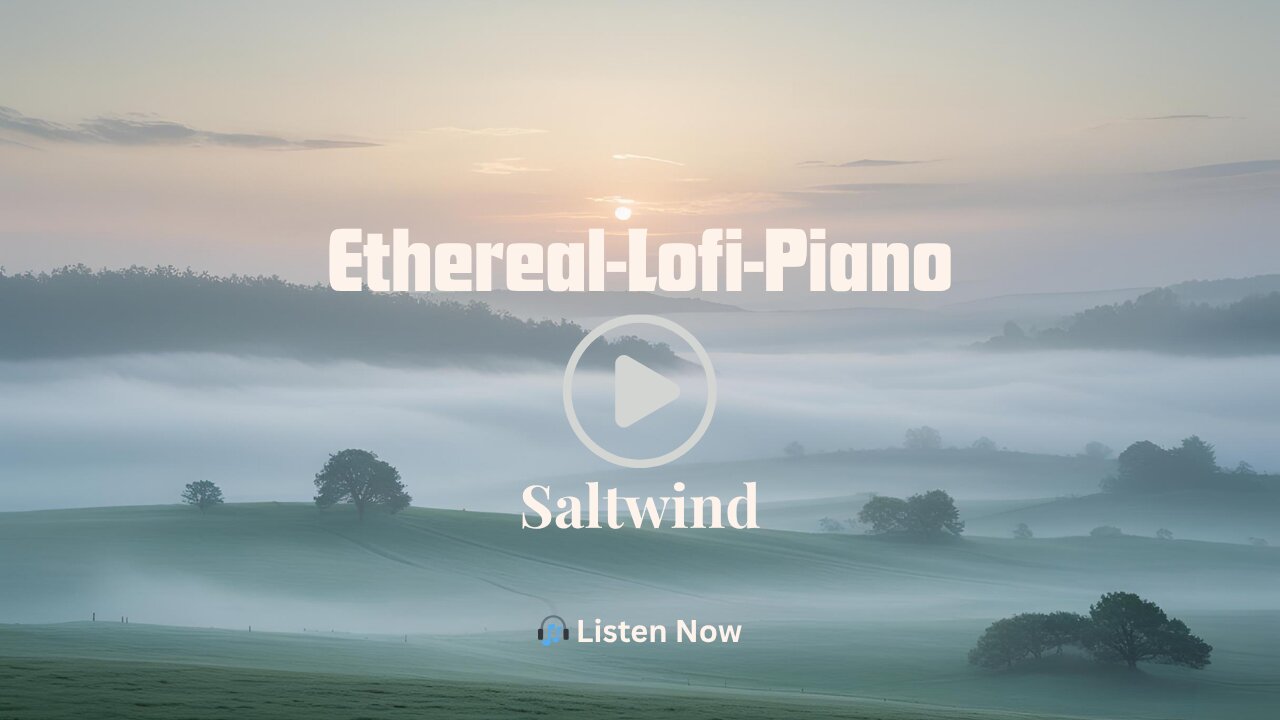Saltwind│Ethereal Lofi Piano with Soft Ambient Textures