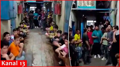 Iran released footage of underground base ot foreign intelligence service of hundreds of Afghans