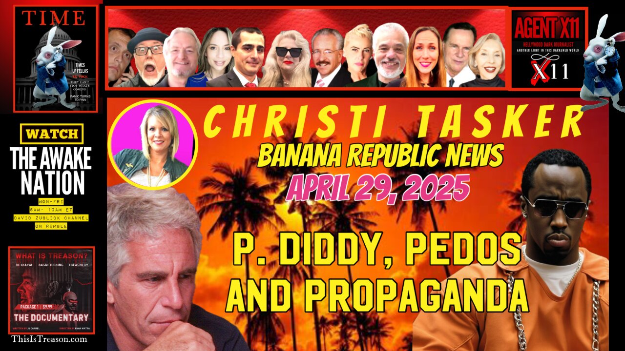 AGENT X11 CHRISTI TASKER - BANANA REPUBLIC NEWS