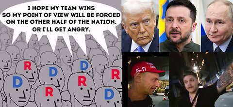 Eriq Cabrera Who Confronted Vitaly Speaks, Robots Self Aware, CBS Screws Up, Trump Peace