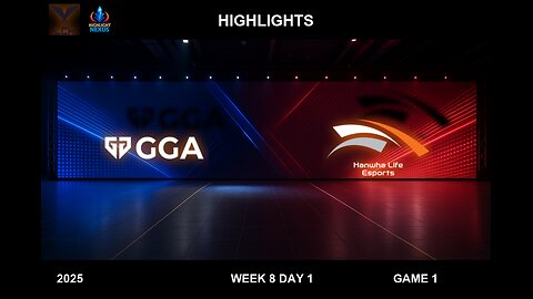 GEN vs HLE Highlights Game 1 - LCK W8D1 Split 2 2025 - Gen.G vs Hanwha Life Esports G1