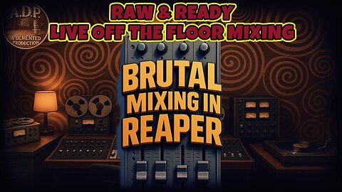 RAW AND READY - AUDIO PRE-PRODUCTION MIXING!!!