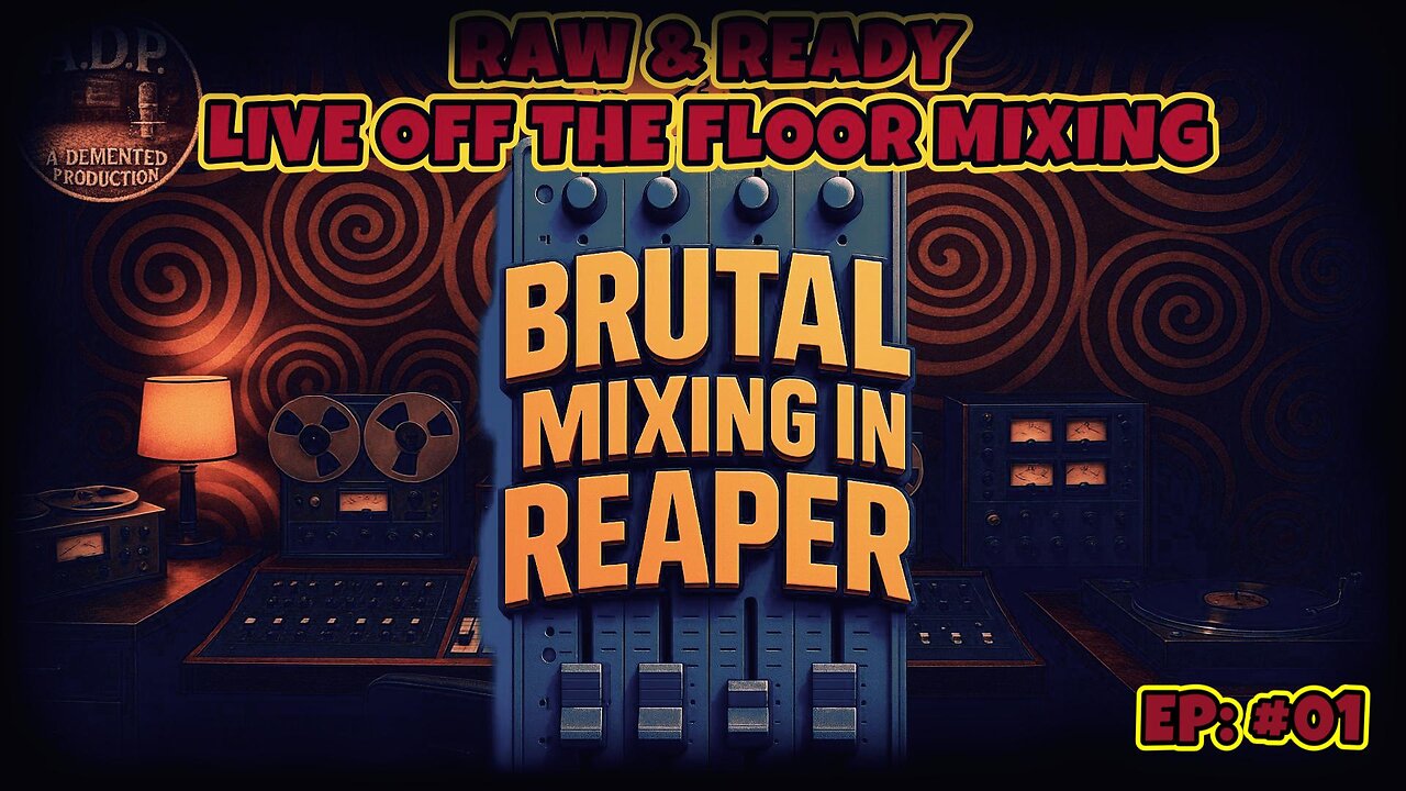 RAW AND READY - AUDIO PRE-PRODUCTION MIXING!!!