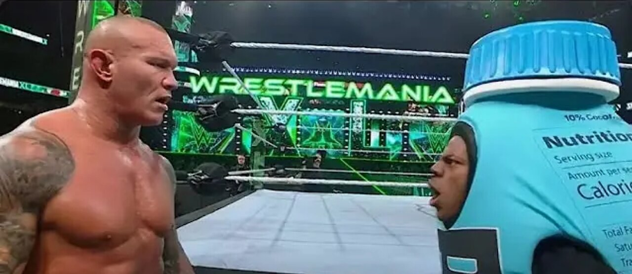 Ishowspeed makes his WWE entrance with randy ortan theme song| gone wrong