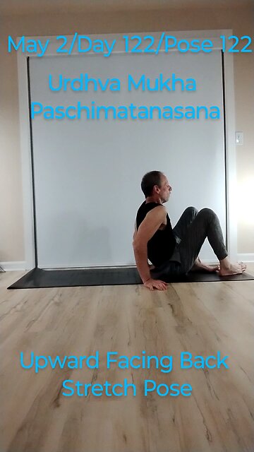 Urdhva Mukha Paschimatanasana / Upward Facing Back Stretch Pose